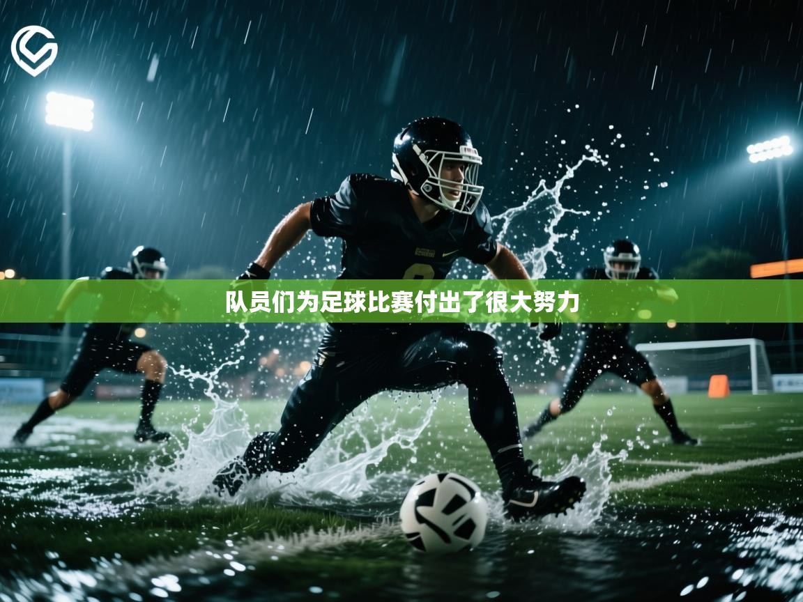 队员们为足球比赛付出了很大努力  第2张